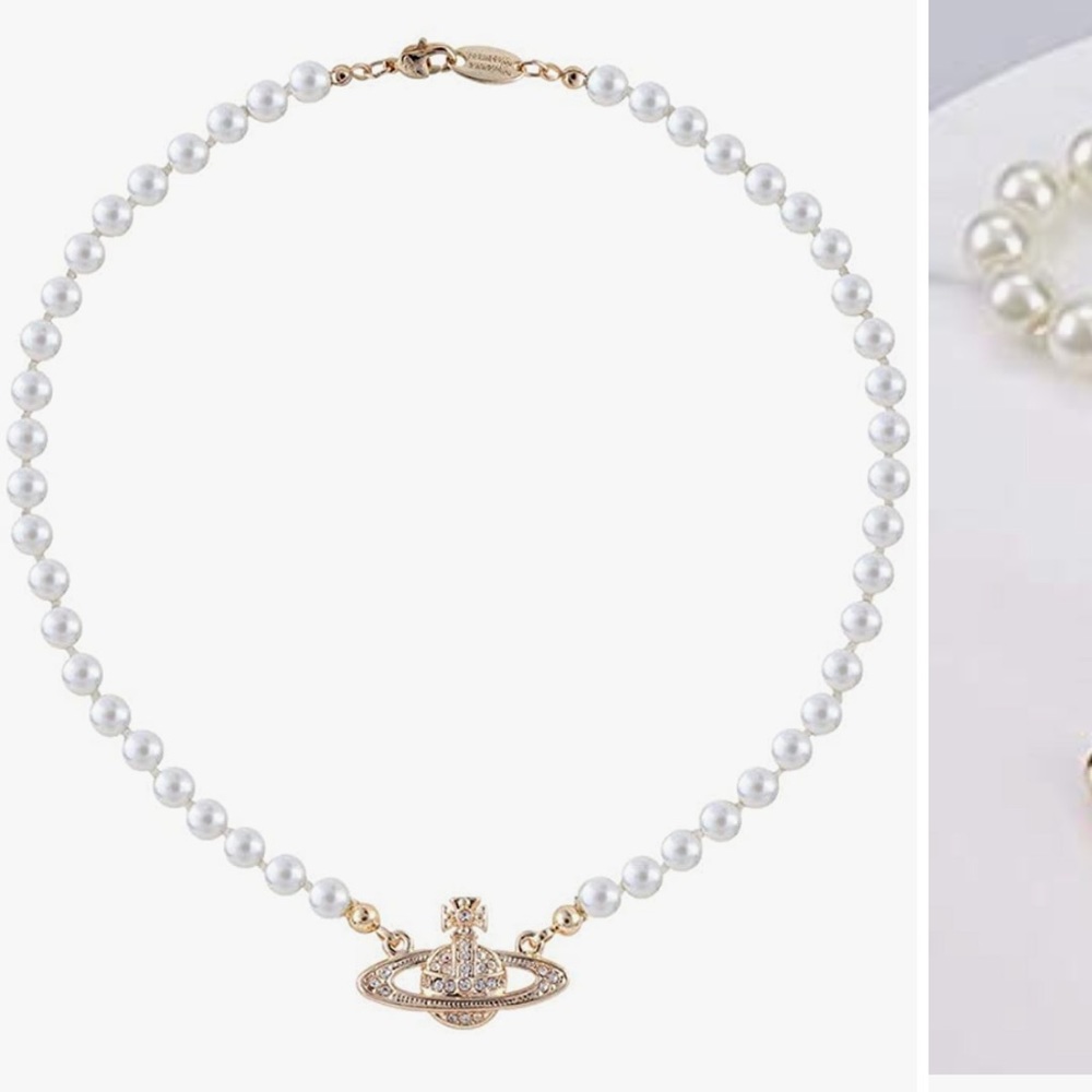 VIVIAN WESTWOOD PEARL NECKLACE DUPE